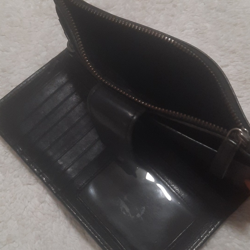 Rachel Roy Black Leather Wallet - Picture 5 of 6